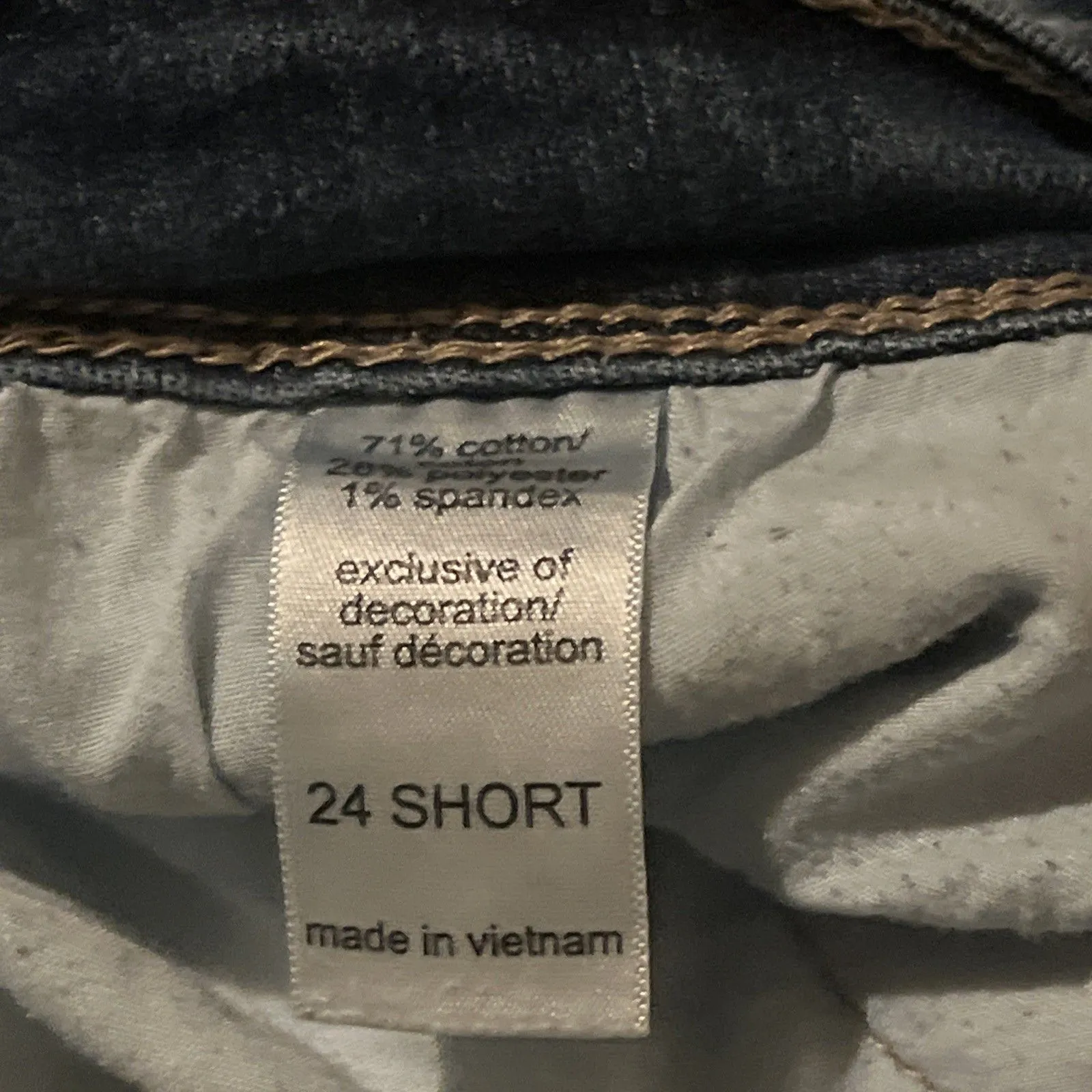 Maurices Women’s Plus Size Stretch Straight Leg Jeans 24 Short - Image 3