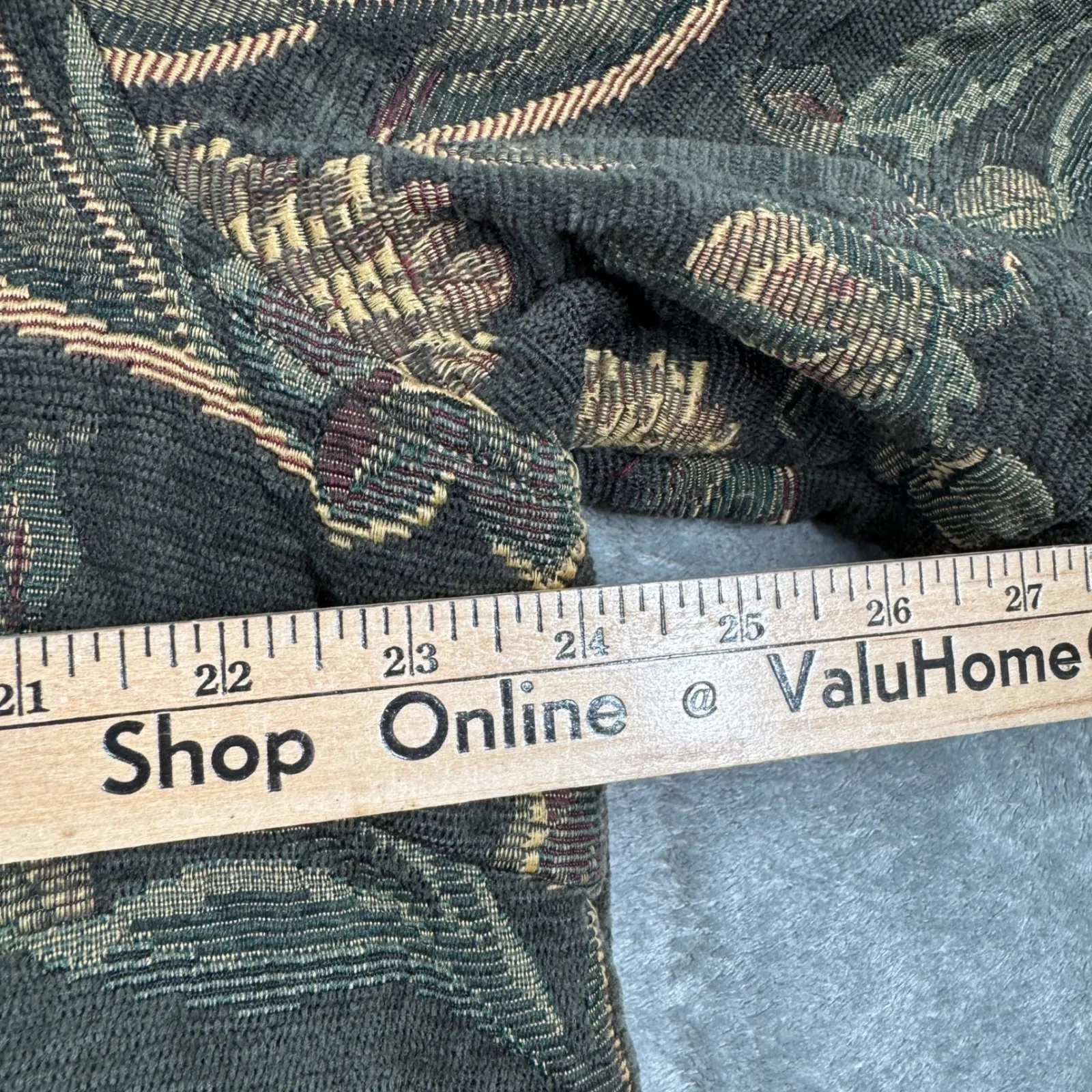 Dressbarn Woman Tapestry‎ Floral Jacket Brown Green Boho Cottagecore Retro 2X - Image 9