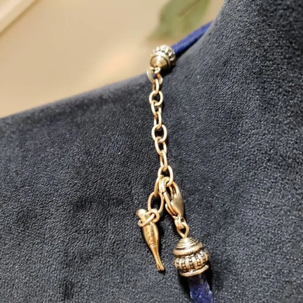 Womens Gold Tone Lotus Chloe and Isabel Statement Necklace with Lobster Clasp - Image 6