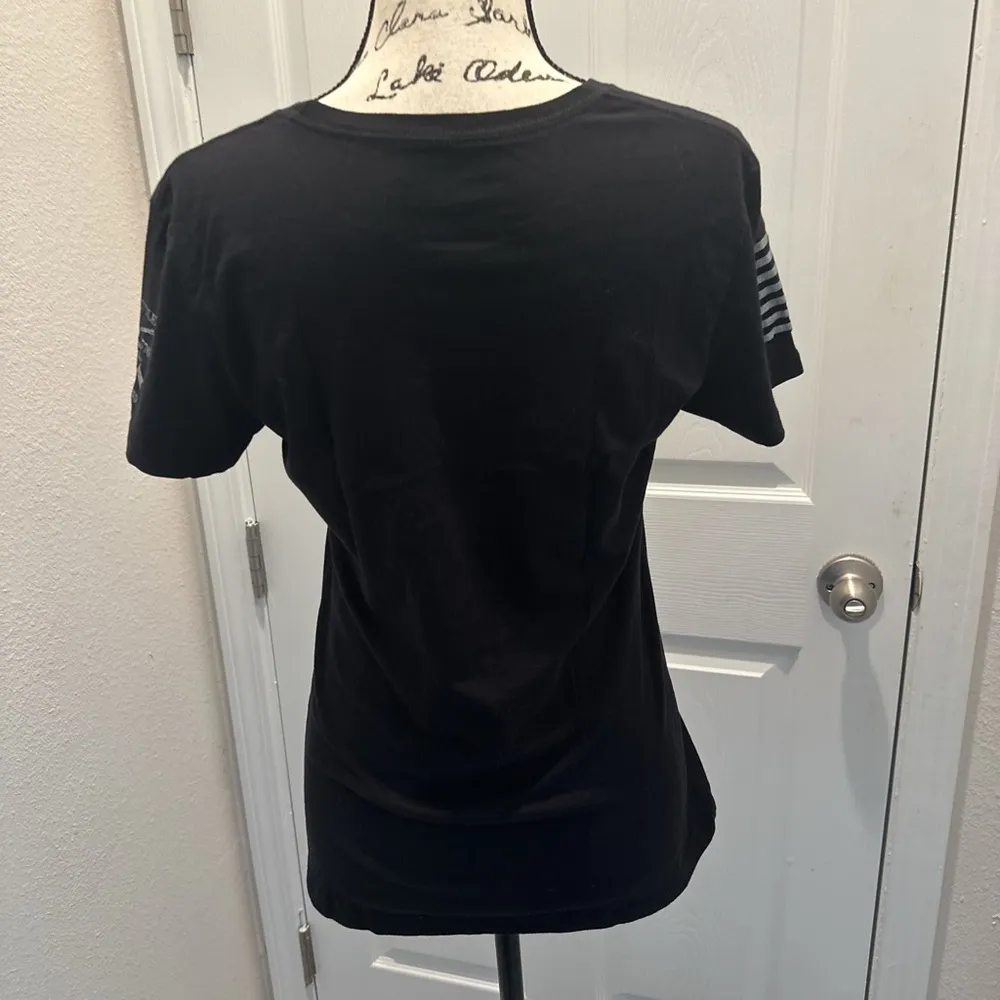 Grunt Style  Black and Gold Tee - Whiskey Makes Me Frisky - Image 3