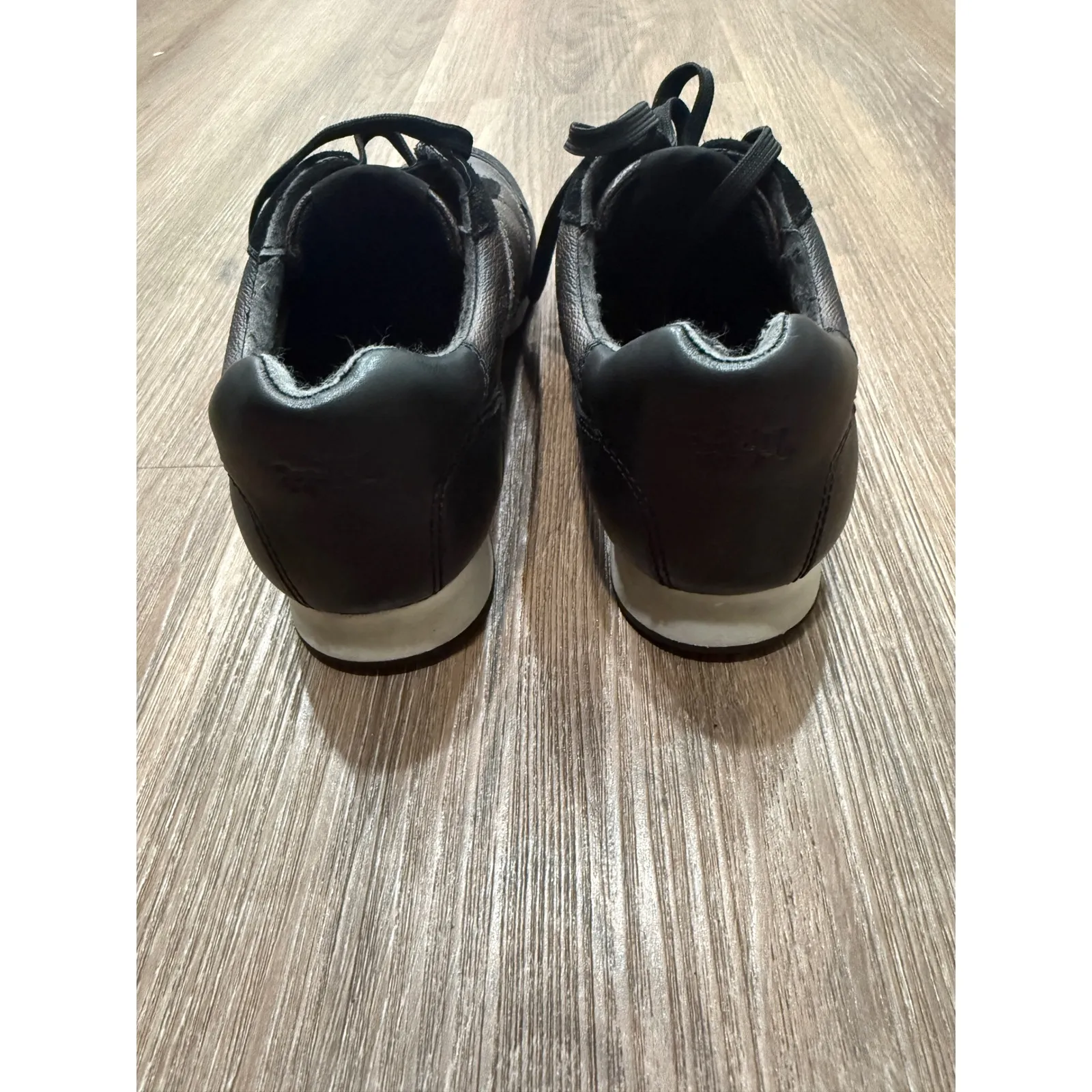 Coach Signature C Sneakers Women's Brown Black Leather Lace Up Shoes - Image 6