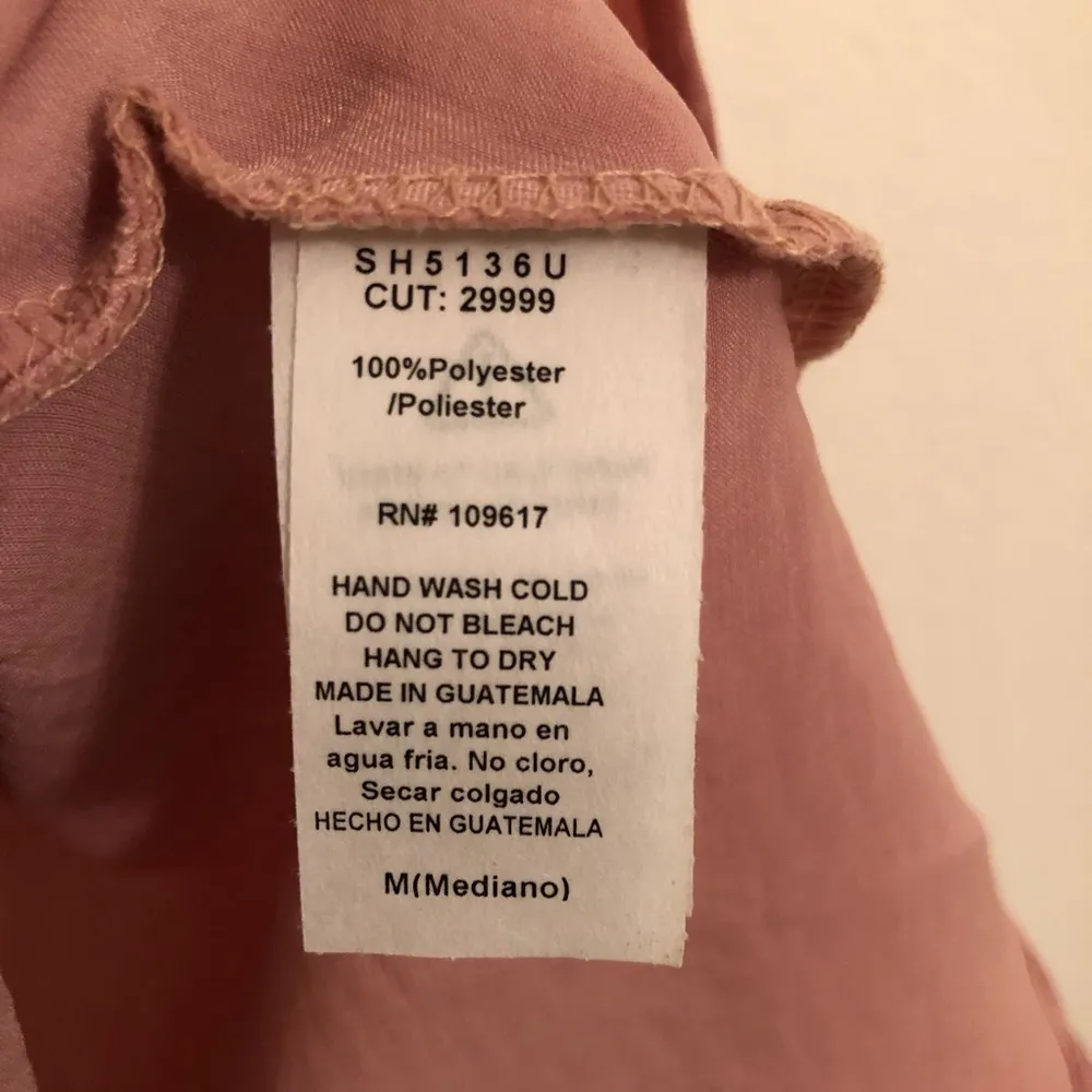 Camisole Blush Spaghetti Straps M - Image 3