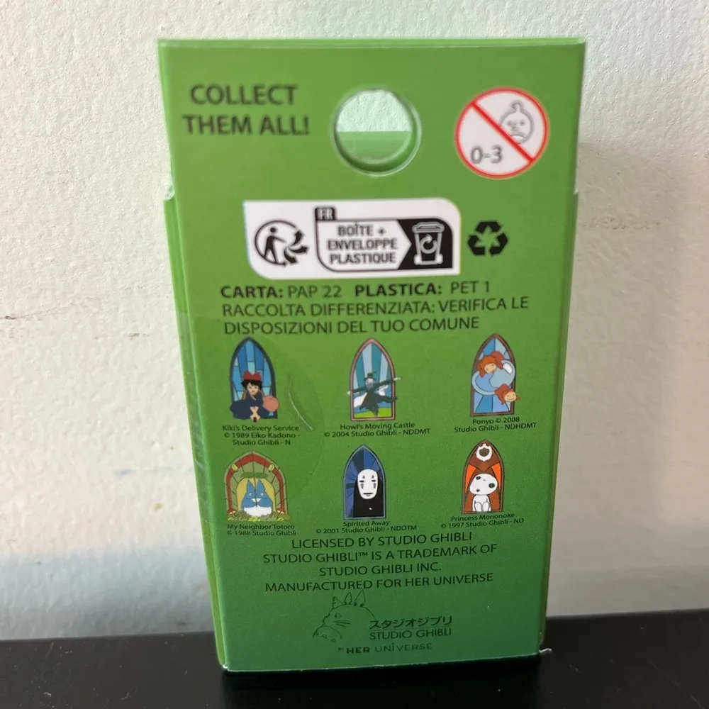 Loungefly Studio Ghibli Stained Glass Kiki’s delivery Service Portrait Pin - Image 8