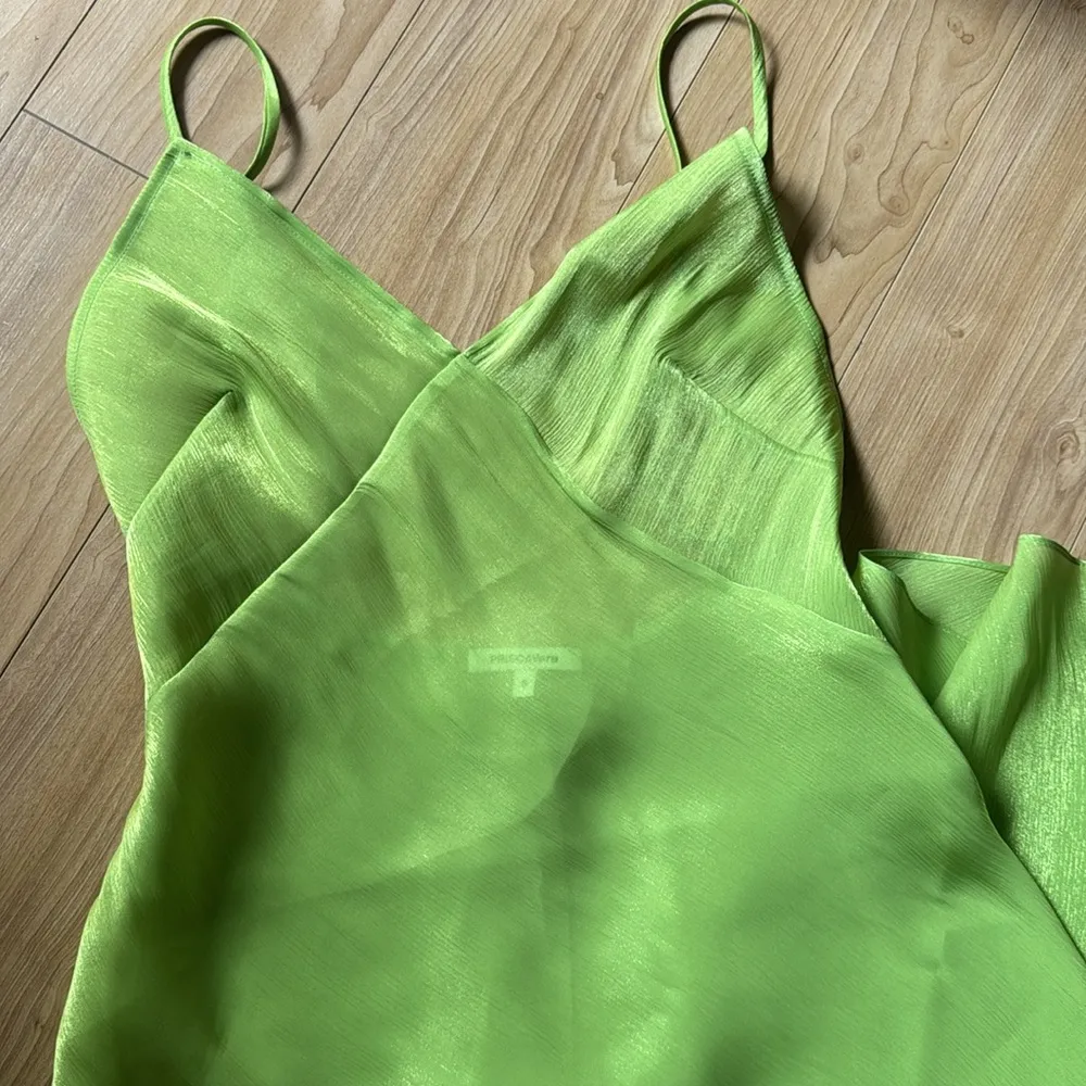 Apple Maxi Slip Dress Green - Image 2
