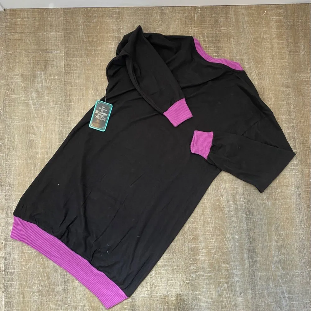 NWT DISNEY NIGHTMARE BEFORE CHRISTMAS Halloween Sweater Dress Tunic Top Women XS - Image 9