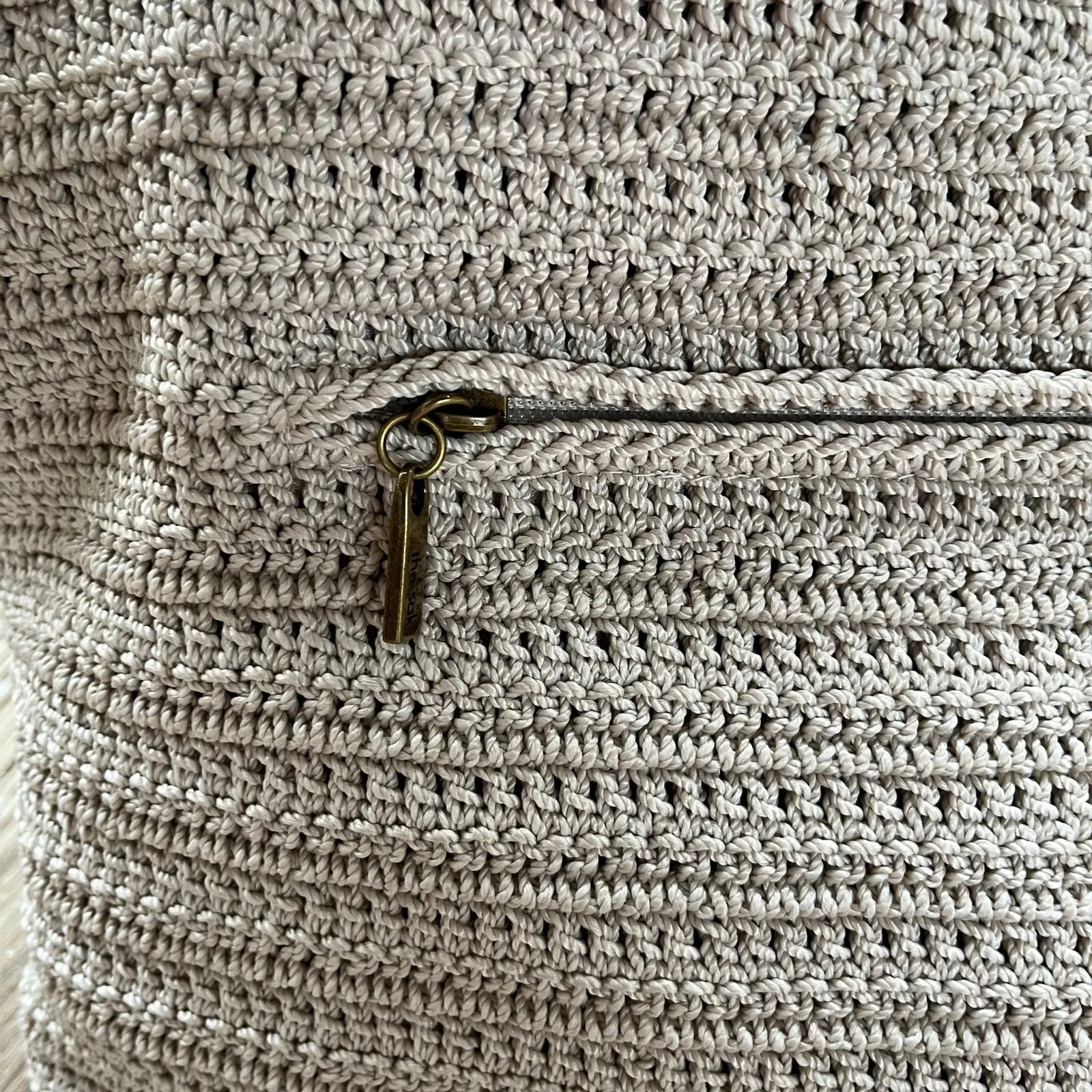 The Sak Crafted Classics Carry On Bag Flower Ecru Large Tote. NEW - Image 11