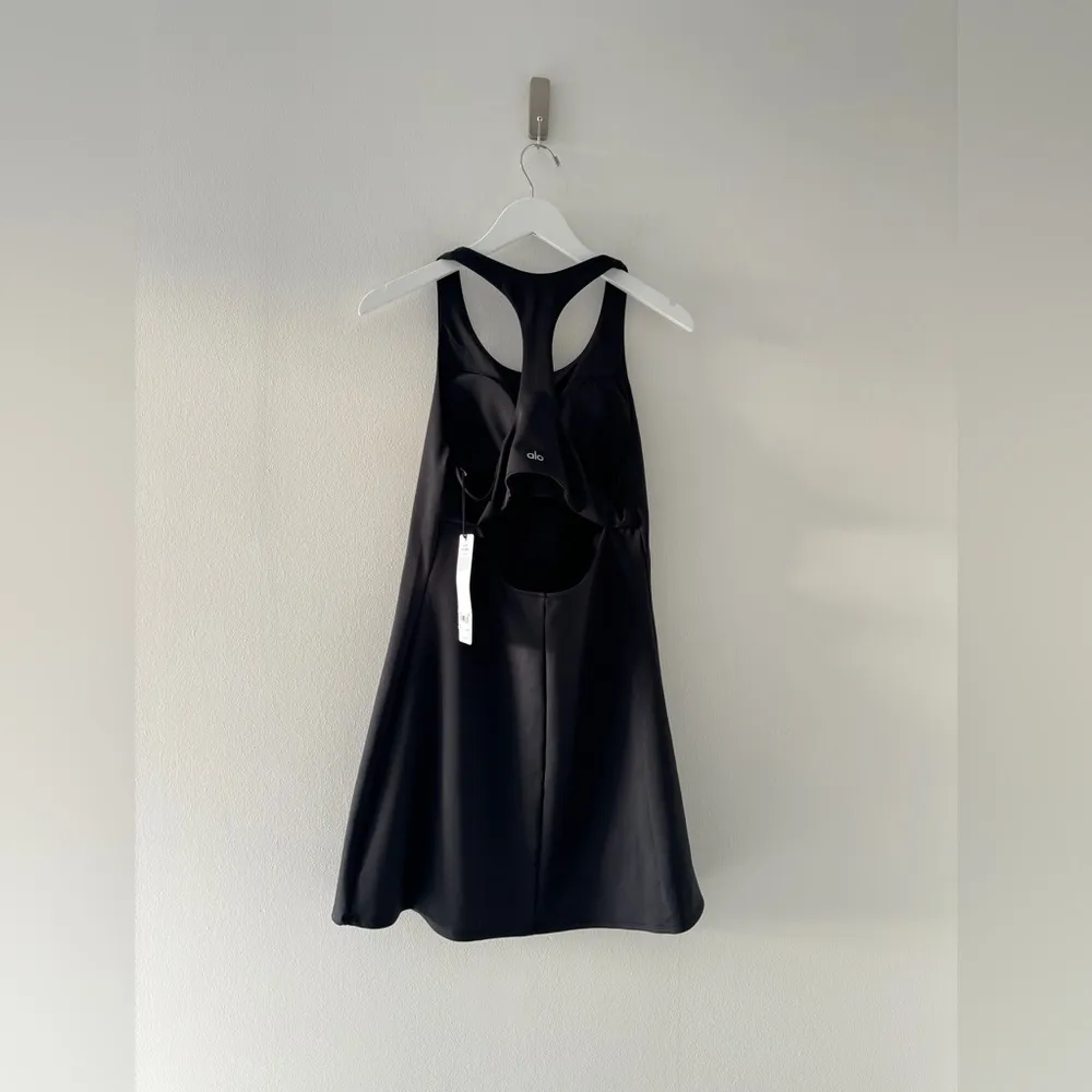 ALO NWT Airlift Fly Mini Black Dress L - Image 9