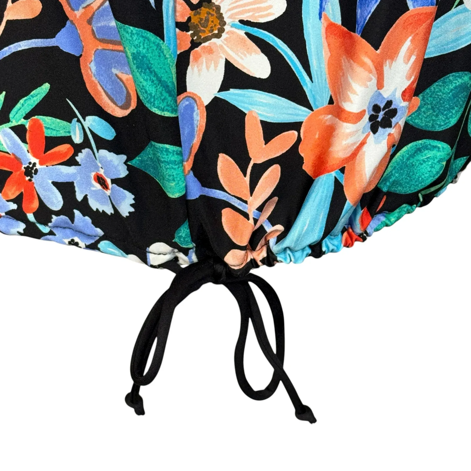 24th & Ocean Large Seaside Blouson Tankini Swim Top V - Image 5