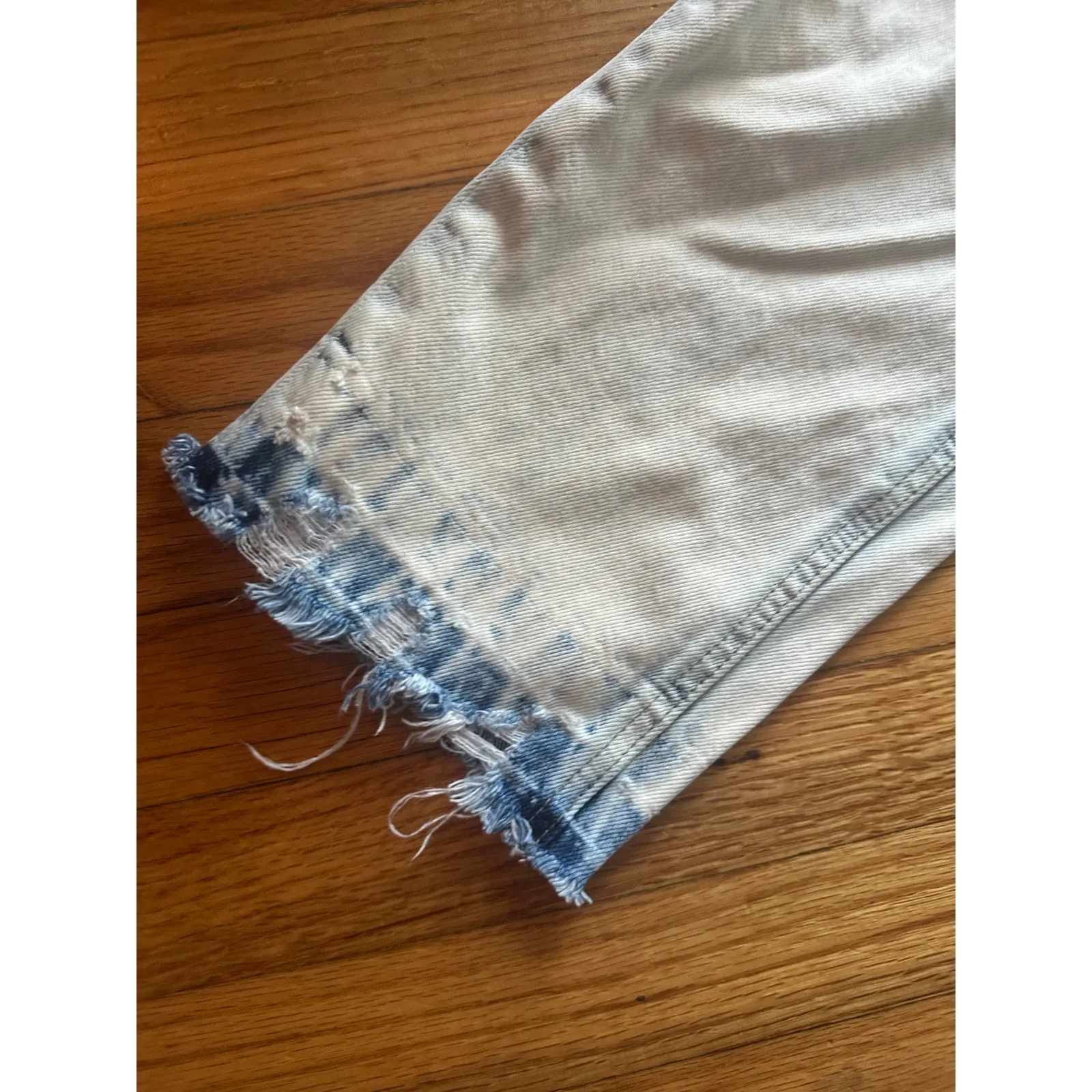 Altar'd State Vervet Cropped Distressed Denim Jeans - Image 2