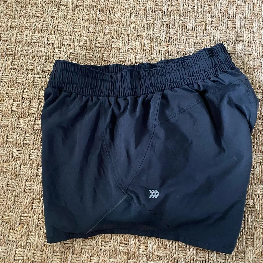 Women’s All in motion black running shorts XS 2” - Image 3