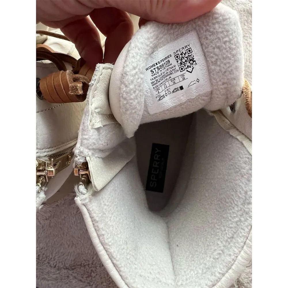 Sperry Women's Saltwater Core Leather Rain Boots Multicolor Size 8 - Image 8