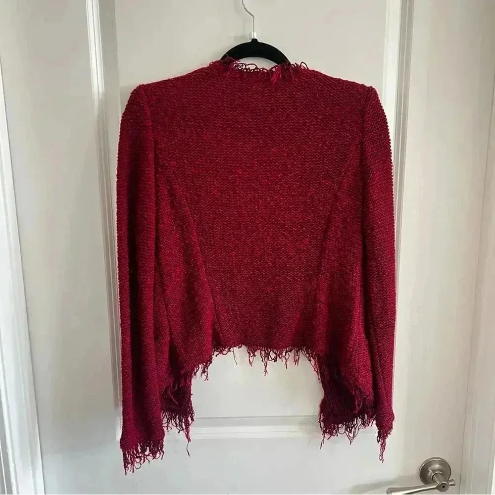 IRO *349  Azurespe Open Front Jacket Size 36 - Image 6