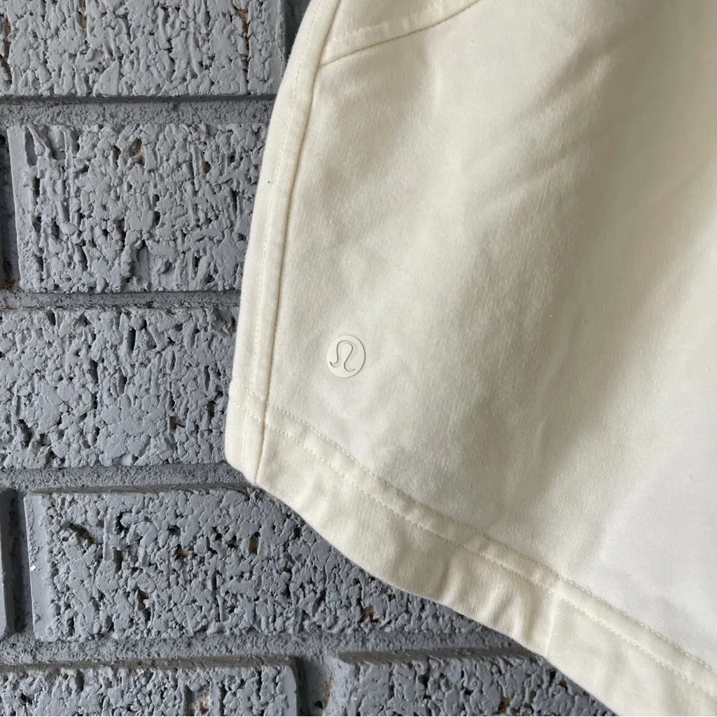 Lululemon Inner Glow Short 3" *Terry Sundance Light Yellow Size 4 - Image 7