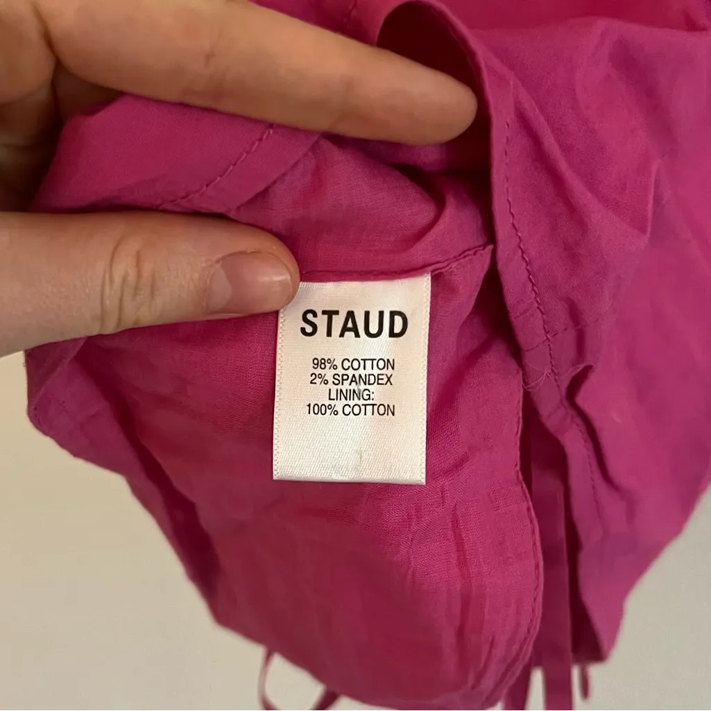 STAUD Pink Kai Halter Top Size 0 - Image 5