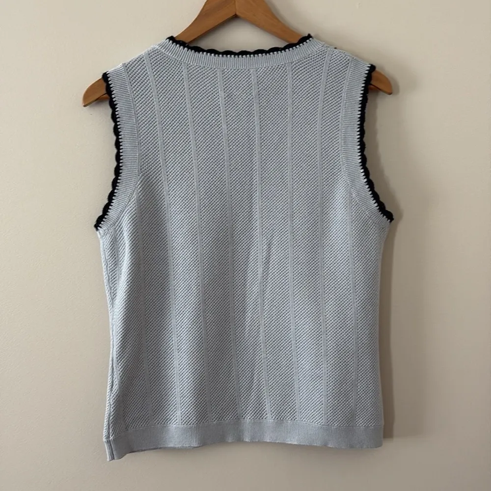 Alp N Rock Lillian Tank Lightweight Knit Sleeveless Soft Cotton Silver Size L Gray Size L - Image 6