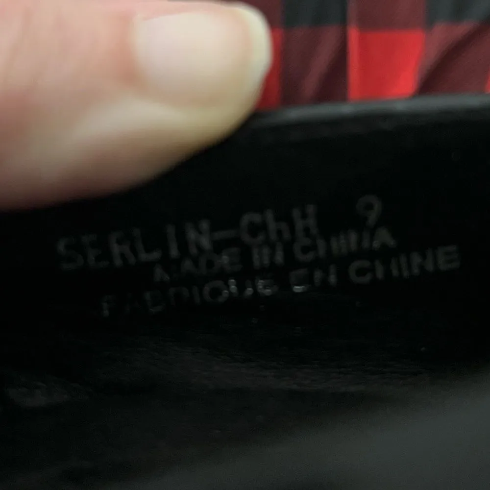 Jeffrey Campbell Leather Black Boots Size 9 - Image 7