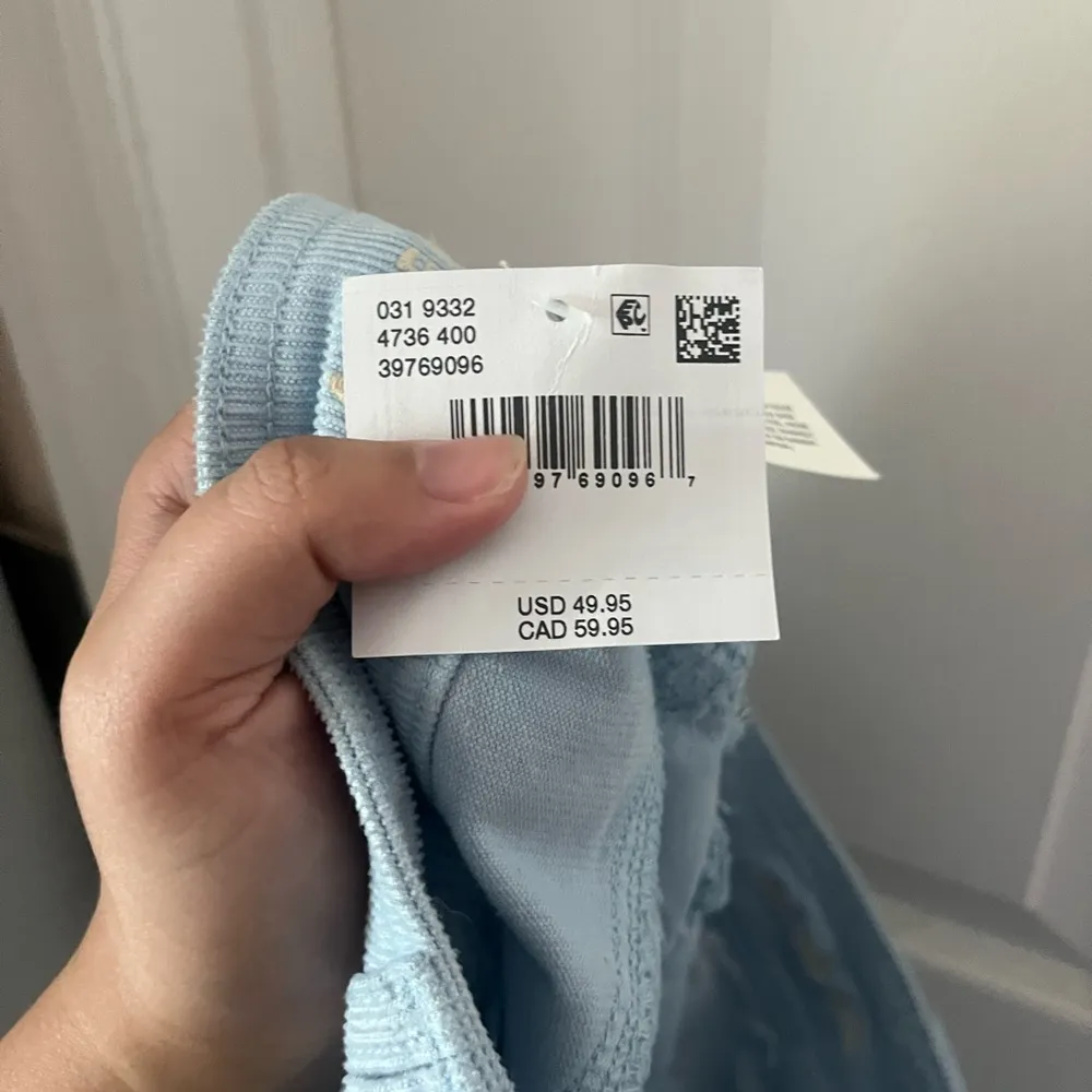 American Eagle Outfitters Blue Mini Skirt - Image 5