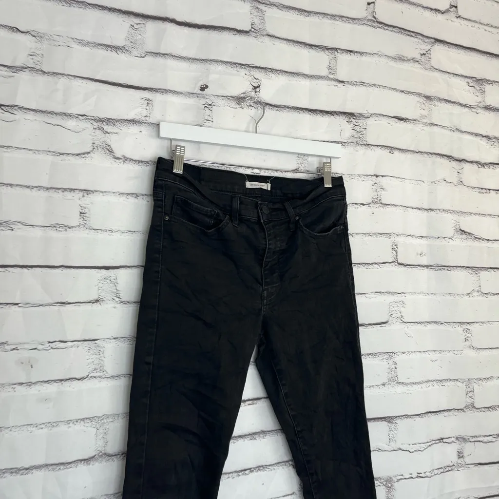 Levi’s 311 Shaping Skinny Jeans Women’s 30 Dark Wash Mid Rise Stretch Denim Y2K - Image 3