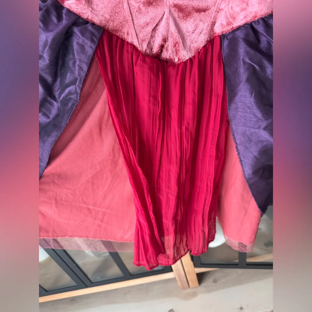 Hocus Pocus halloween costume dress Sarah Sanderson cosplay witch spirit disney Purple Size M - Image 9