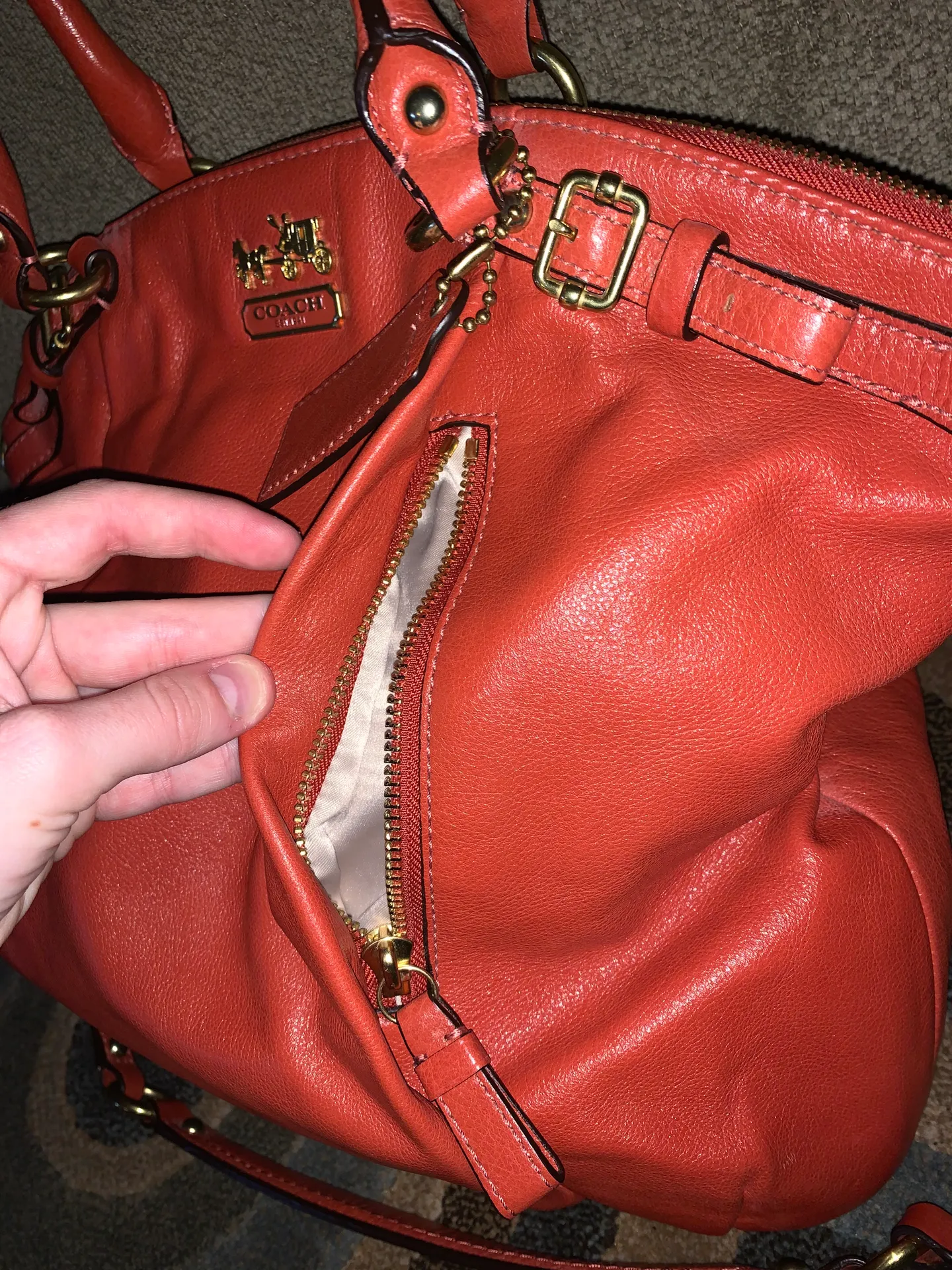 Burnt Orange  Purse - Image 4