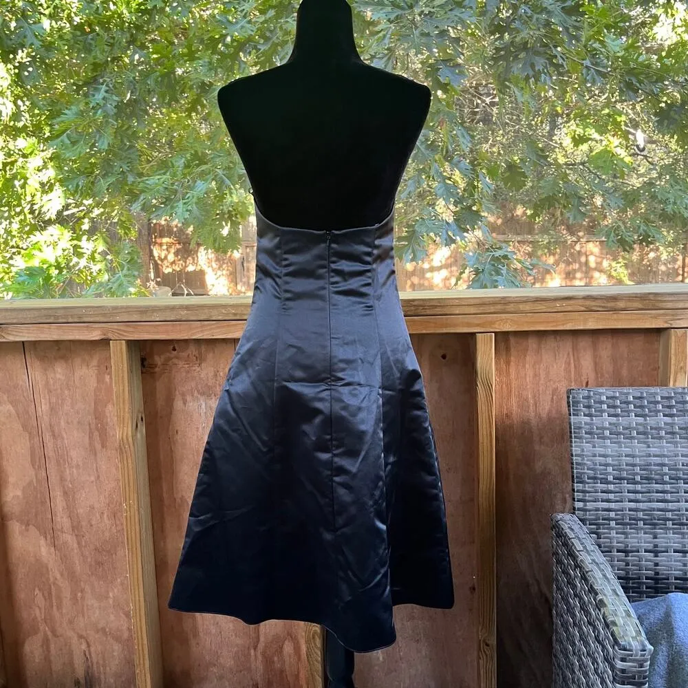 Jessica McClintock For Gunne Sax Vintage Formal Prom Dress Size 7/8 - Image 3