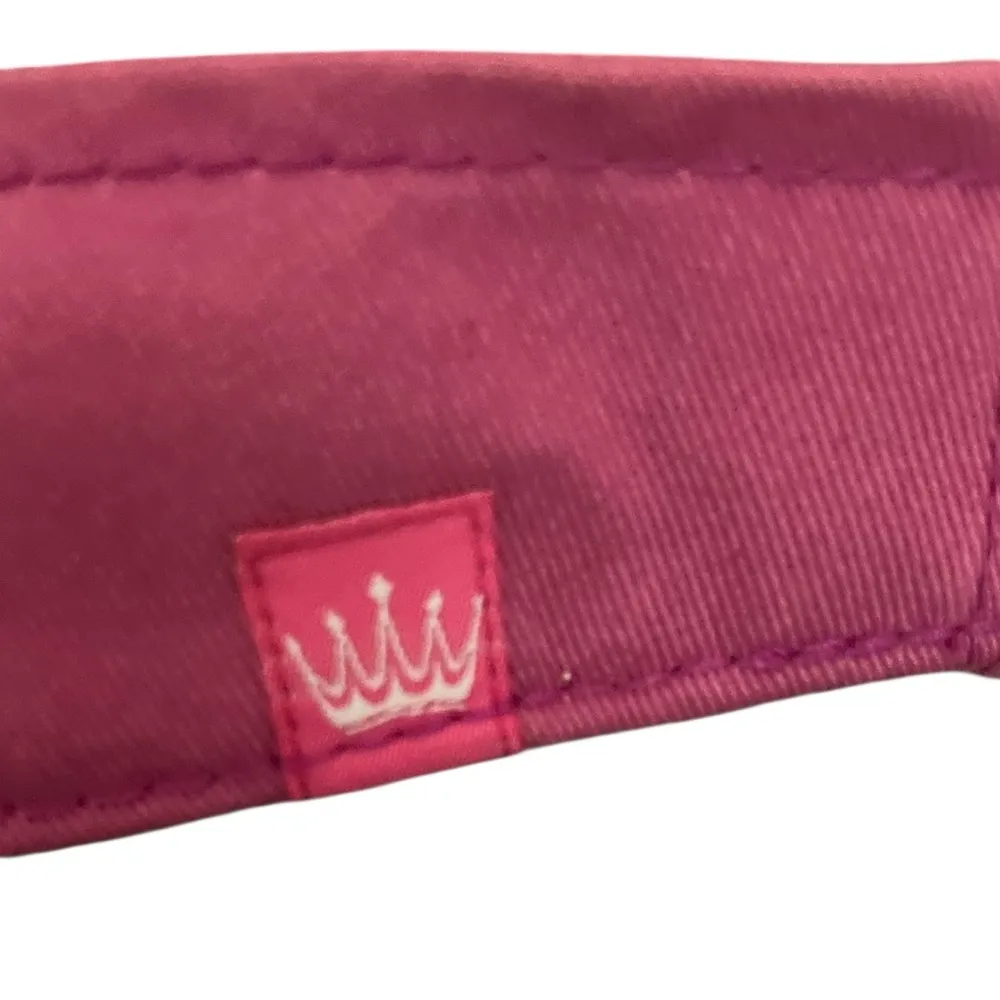 NWT American Crown KENTUCKY 1792 Embroidered 100% Cotton Canvas Adjustable Visor Pink - Image 9
