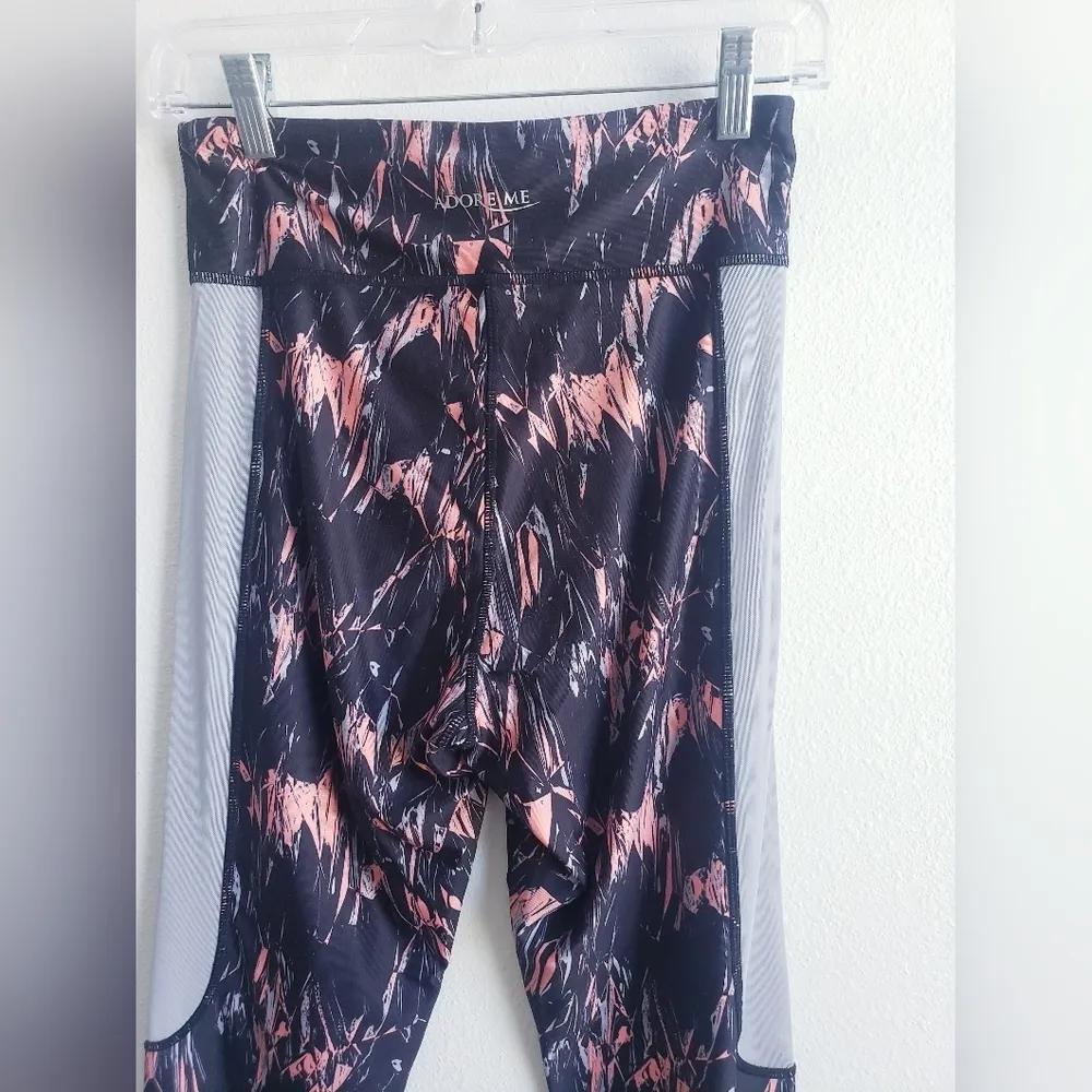 Adore Me Ankle Mesh Abstract Leggings - Image 2