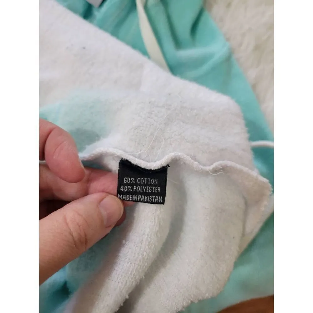 Coconut Creek Maine 'The Way Life Should Be' Soft Oversized Ombre Hoodie Sz S Ov Blue - Image 6