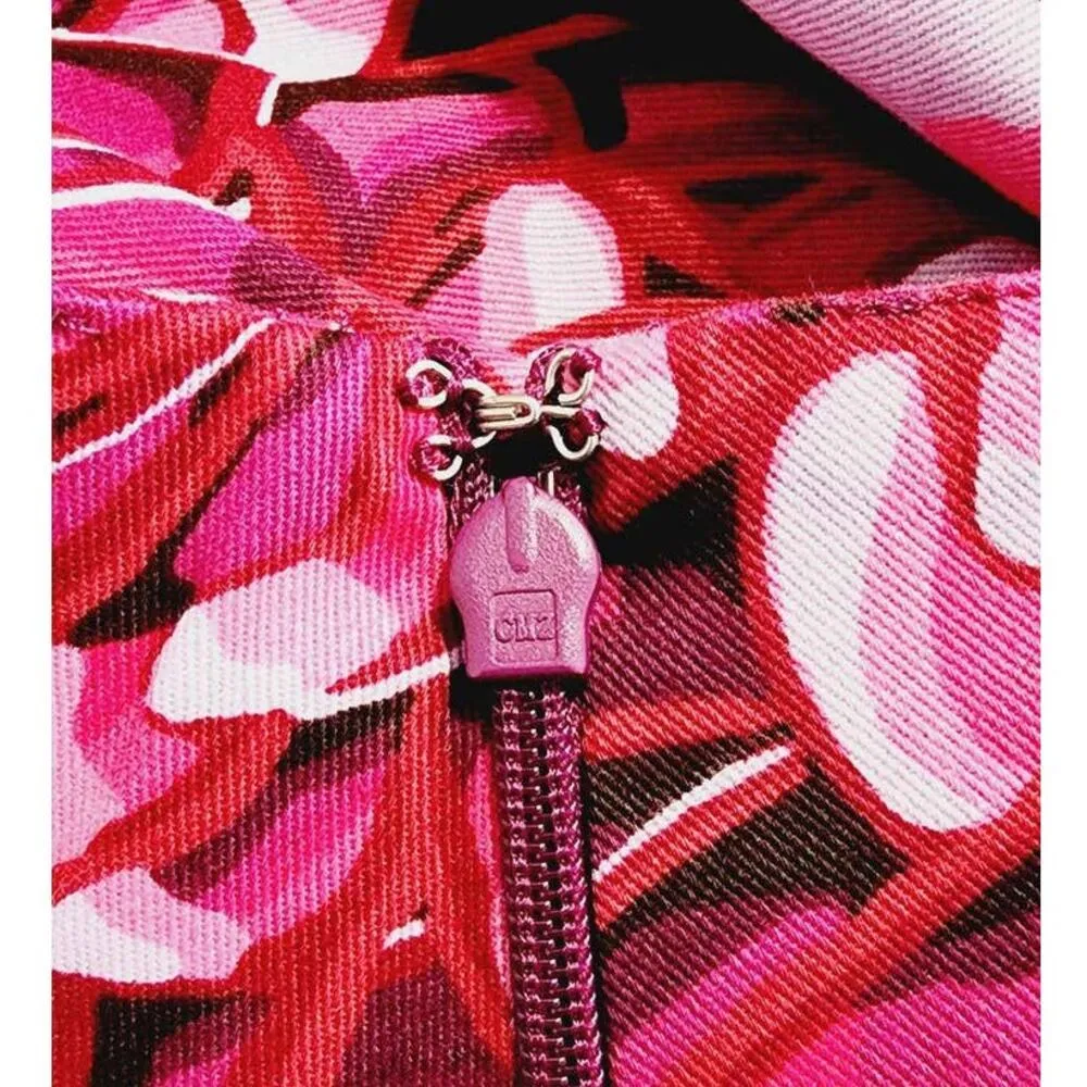 Kika Vargas x Target Mum Floral Scallop Edge Mini Skirt 28W / 30W NEW Plus Pink - Image 7