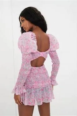 For Love & Lemons Dress Floral - Image 7