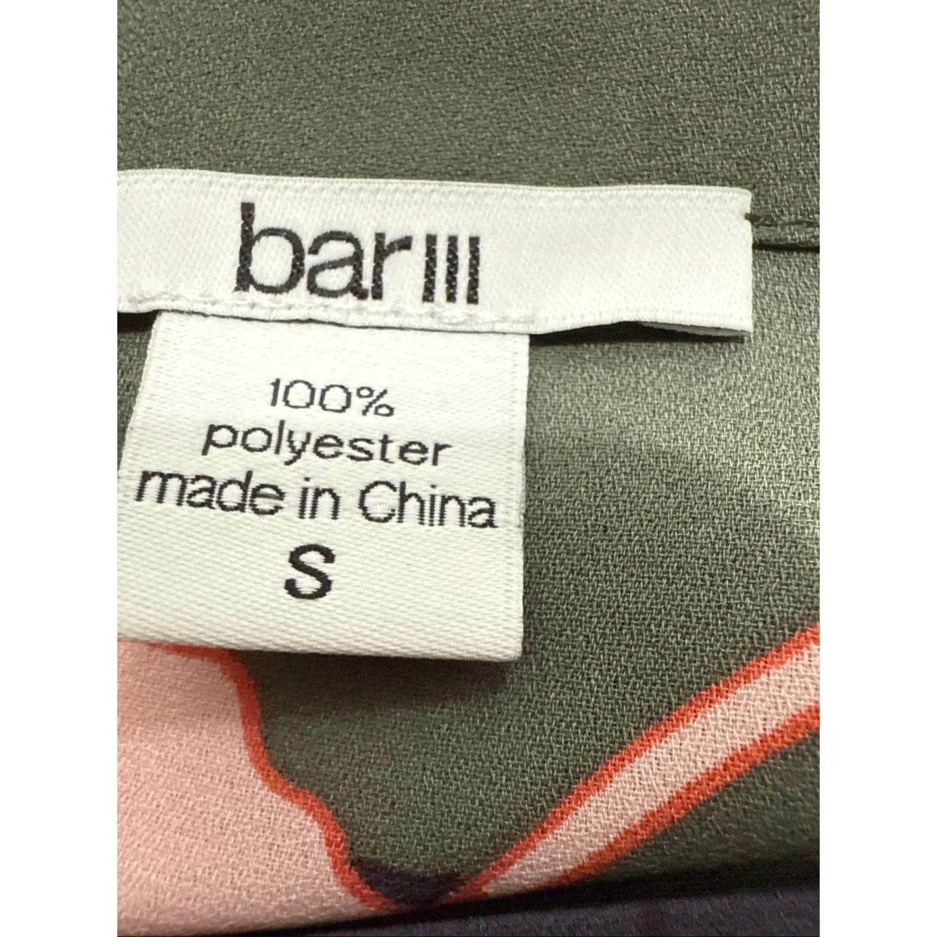 Bar III floral off the shoulder blouse Small - Image 4