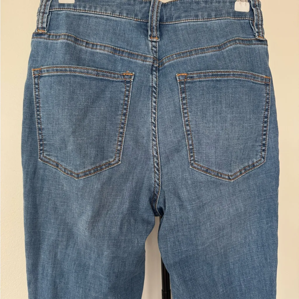 We The Free Irreplaceable‎ Flare Denim Jeans Size 28 Button Fly Medium Wash - Image 6