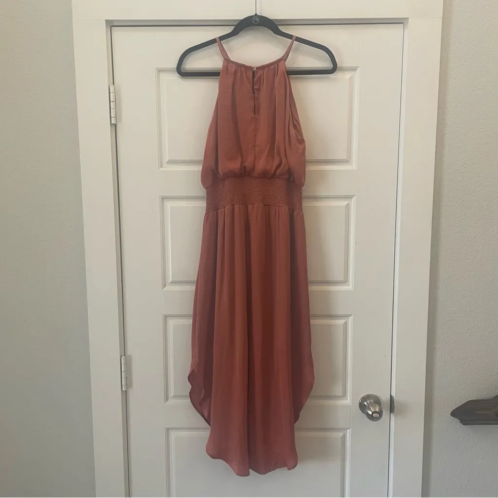 NWT She + Sky Midi Dress in Copper Size Medium - Image 7