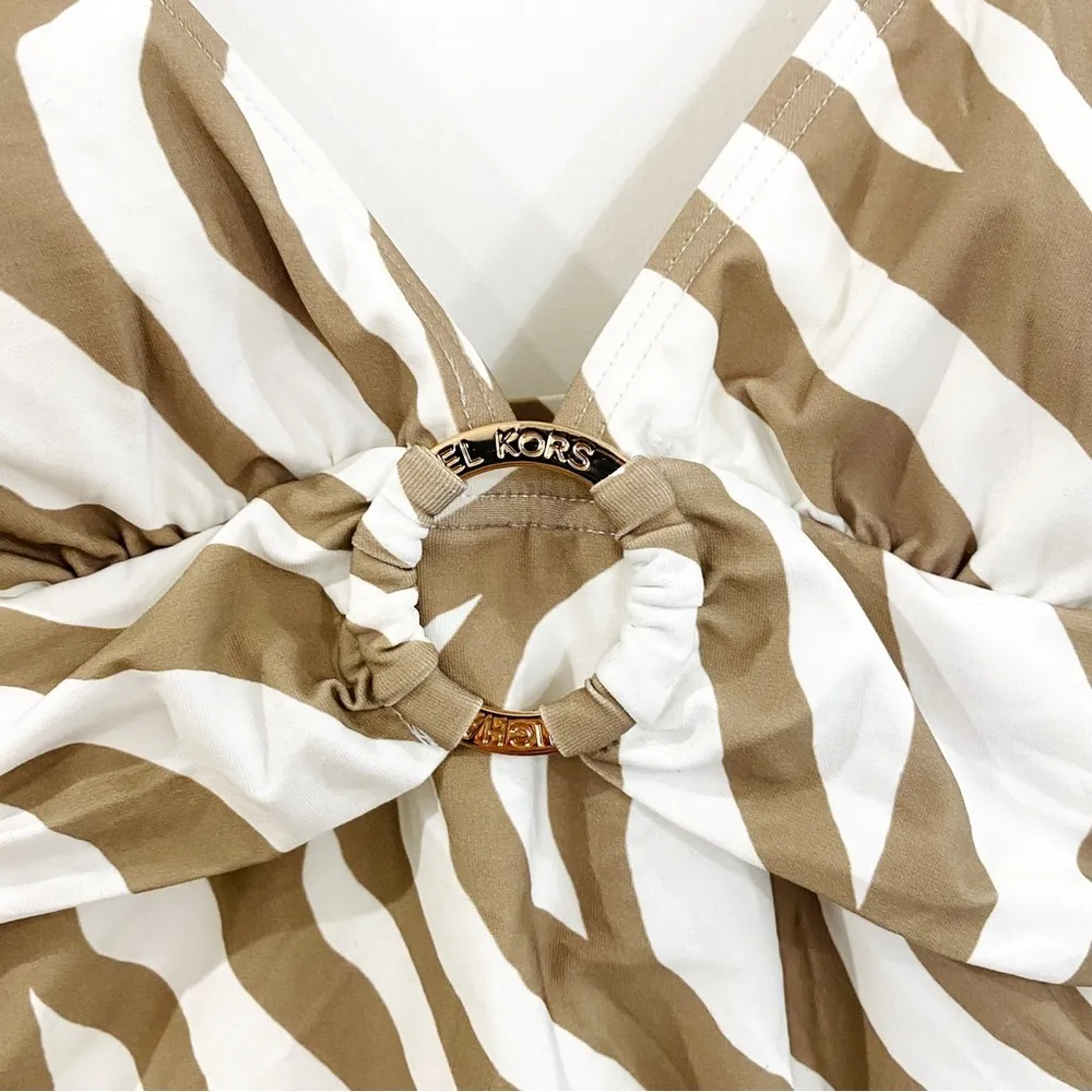 Michael Kors tankini 2 piece swimsuit Tan - Image 6