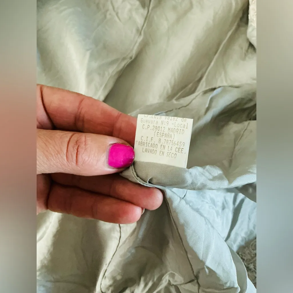 ELEGANT DRESSY MARIA COCA blazer🌷🌷 Silver Size L - Image 13