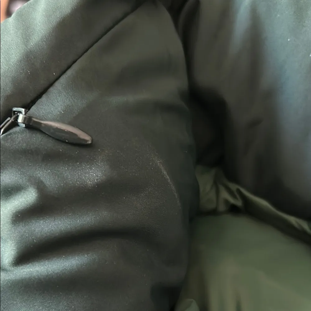 Lacoste Green and Blue Puffer Jacket - Image 5