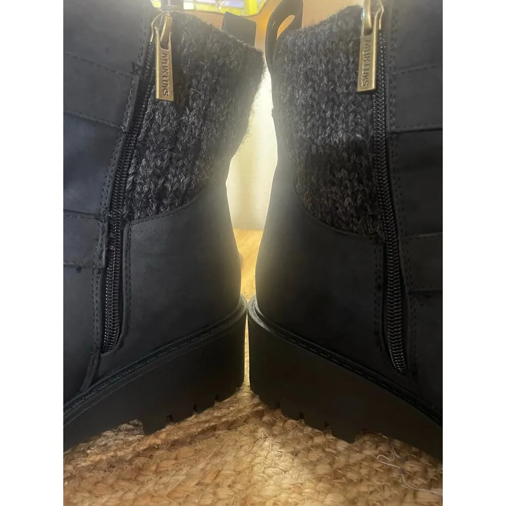 MUK LUKS Women's Finley Faith Fashion Boot, S88 Black Size 9.5 - Image 7