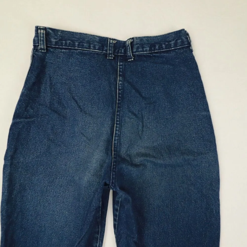 Vintage Women’s Brittania Tapered Leg 1980s High Waist Jeans size 9 style 5789 - Image 7