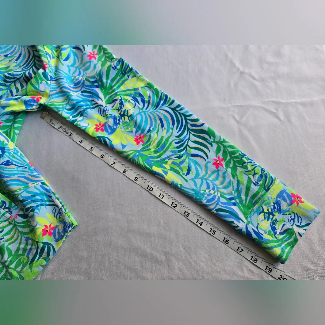 Lilly Pulitzer‎ UPF 59+ Skipper Popover multi via parigi Size S Pullover - Image 8