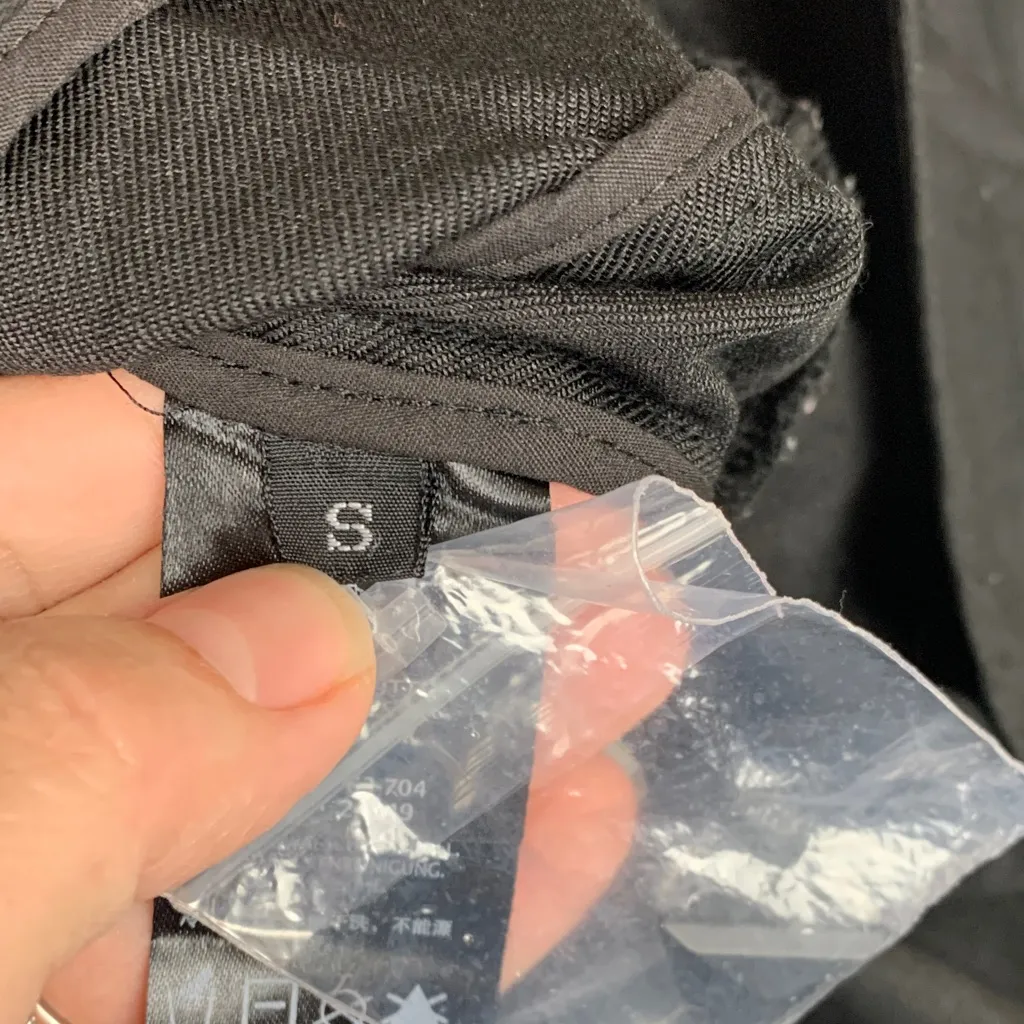 Widow size small lip service black blazer tail coat goth step in time - Image 9