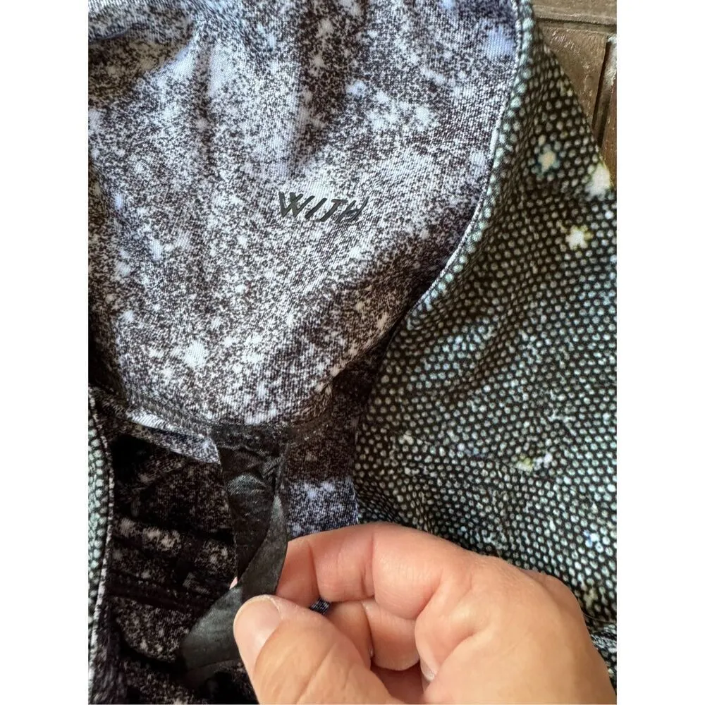 Peloton x WITH Women’s Leggings Girls Night Out High Waisted Sparkle Starlight S - Image 3