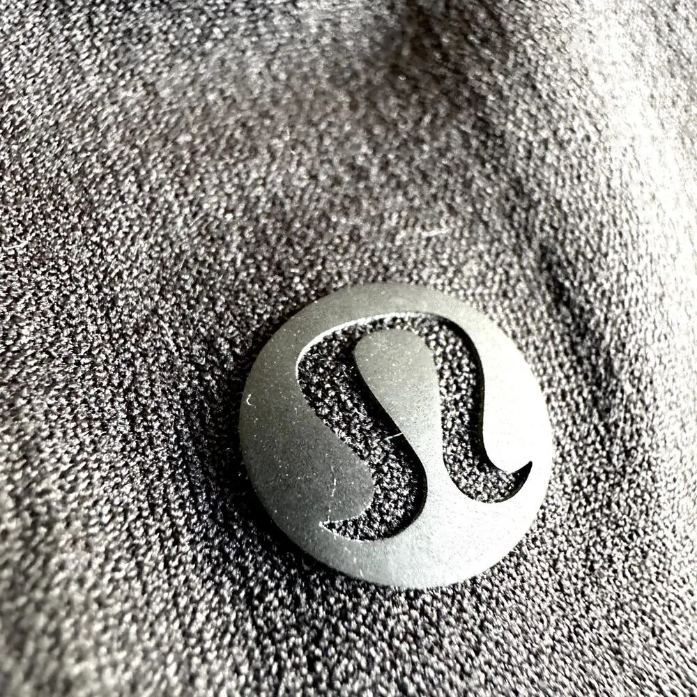 Lululemon Reveal Crop 17" Leggings Stripes Mesh Athletic Stretch Yoga Black 6 - Image 5