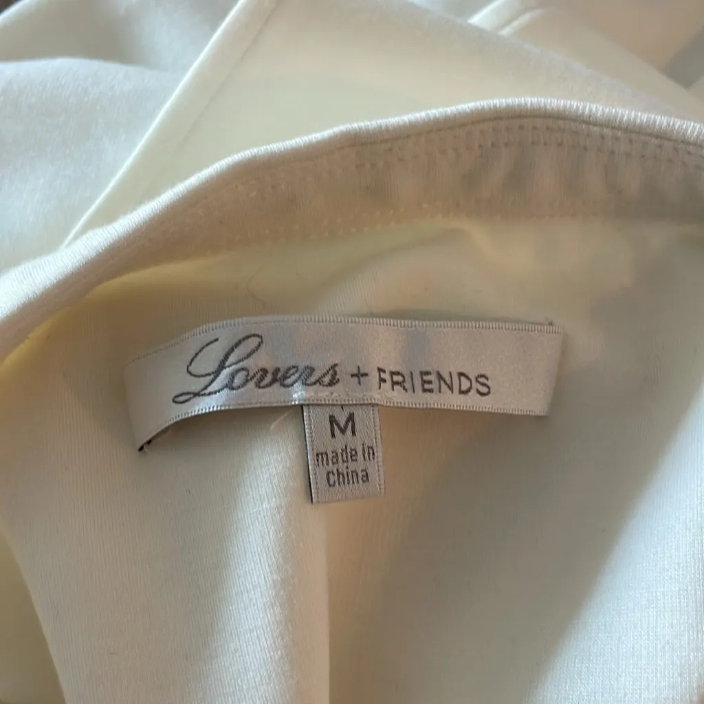 Lovers + Friends White/Cream Midi Skirt - Image 4