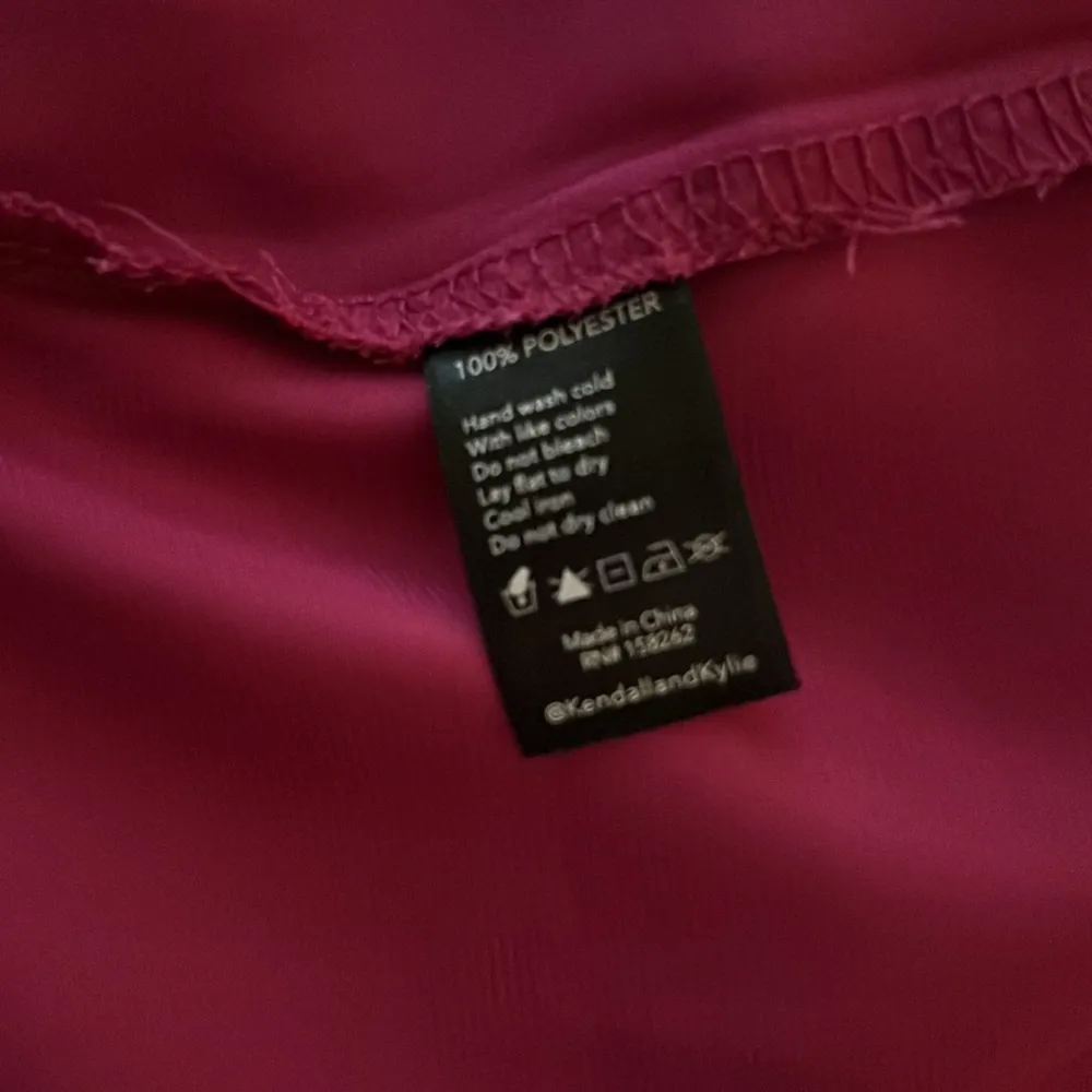 Kendall & Kylie Strappy Backless Shimmer Pink Dress Size 16 - Image 9