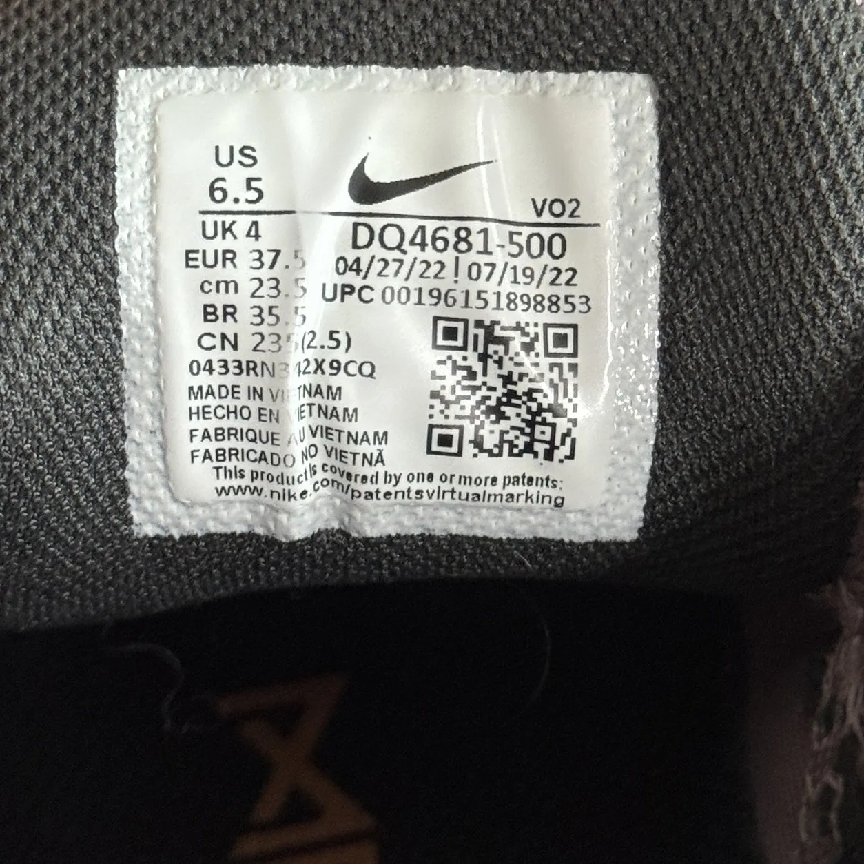 Nike‎ Metcon 8 Flyease React Training Shoes Women 6.5 Purple Orange Gym Sneaker - Image 12