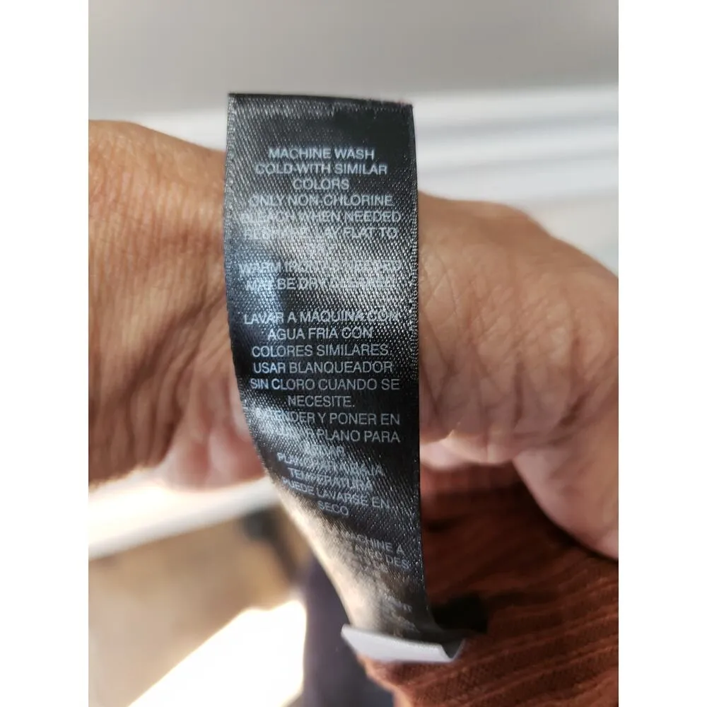 White House Black Market Sweater Women Medium Sleeveless Turtle Neck Pullover - Image 8