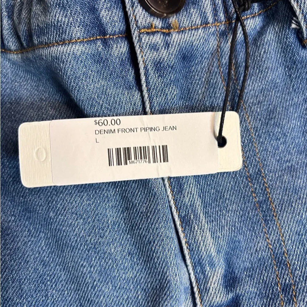 COPY - Olivaceous Seamed Jeans NWT size L - Image 5