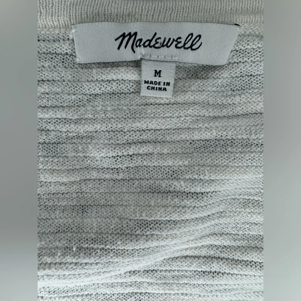 Madewell Summer Ryder Open Front Cardigan Size M - Image 9
