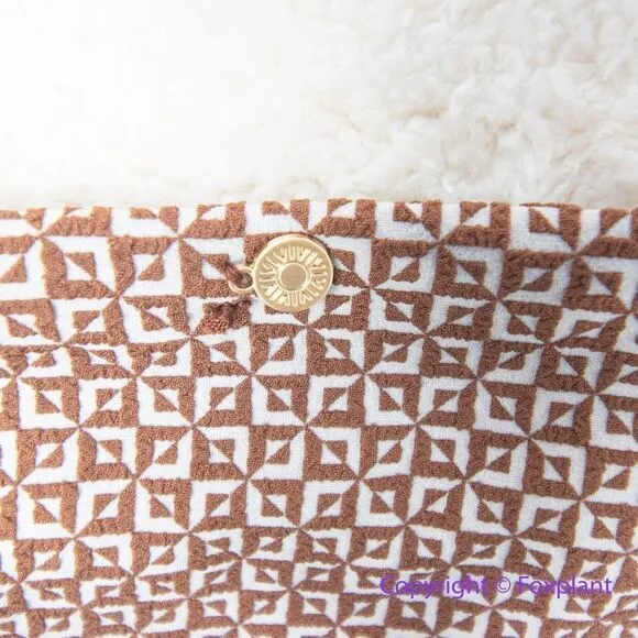 NEW Rhythm. Free People Geo high cut Cheeky bikini bottom coco , size M - Image 7