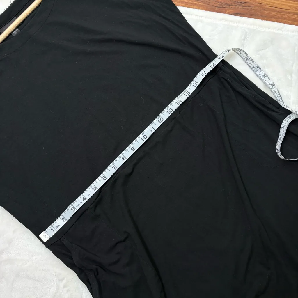 J. Jill Wearever Collection Black Pocket Dress Size Large Tall - Image 8